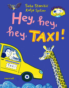 Buchcover Hey Taxi von Saša Stanišić und Katja Spitzer
